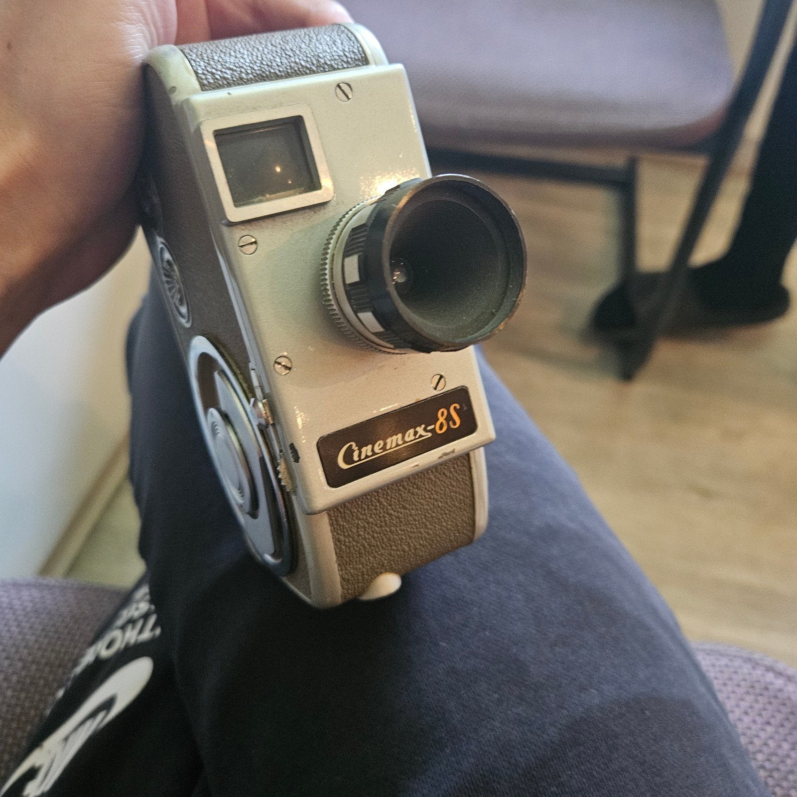 Vintage Cinemax-8S 8mm filmcamera, Ophalen of Verzenden, 8mm, Camera