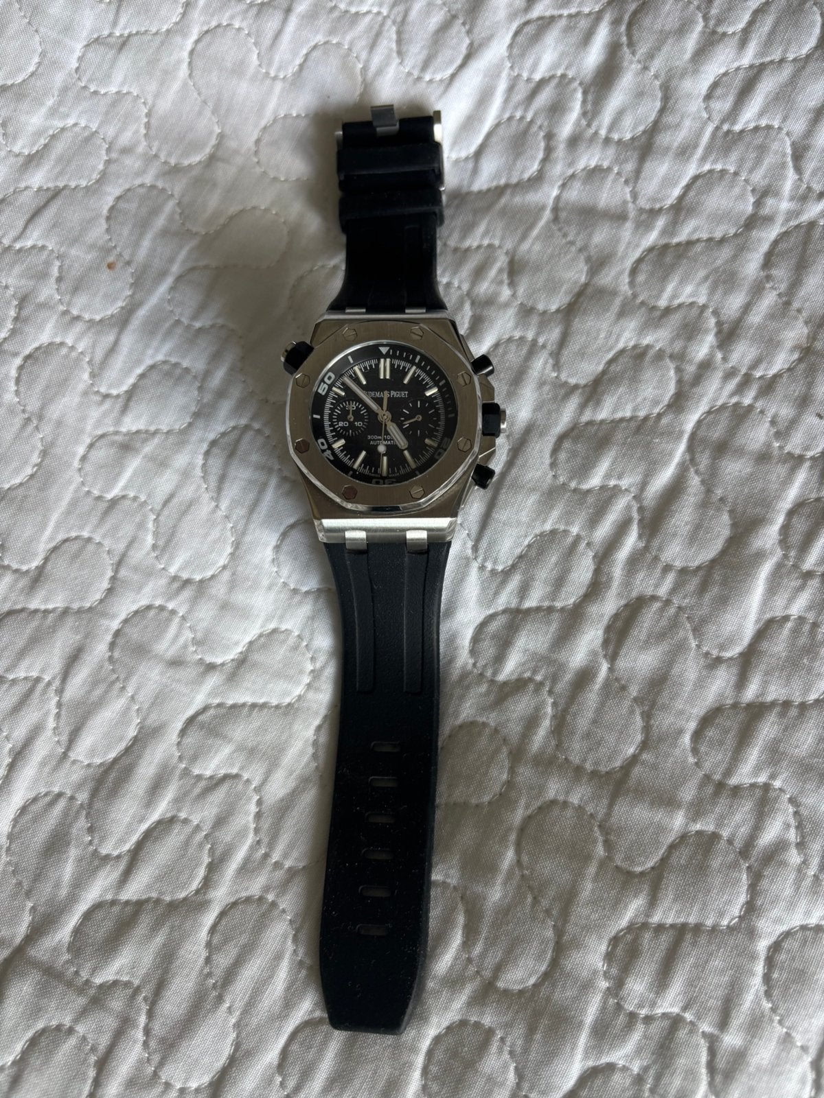 Audemars Piguet horloge, Ophalen of Verzenden, Zo goed als nieuw, Staal, Overige merken