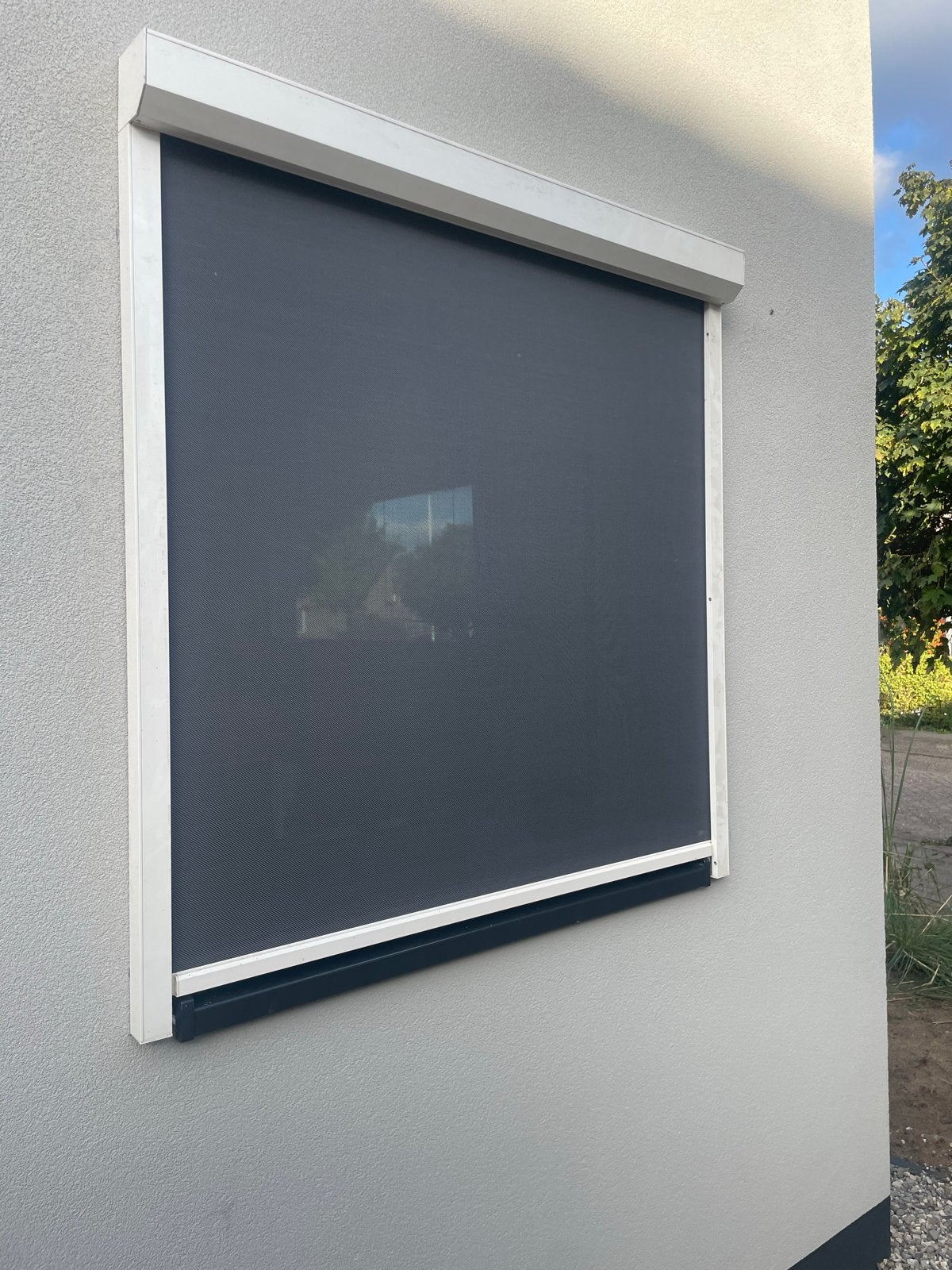 Screen zonwering - Zo goed als nieuw, Ophalen, Elektrisch, 150 tot 300 cm, Screen