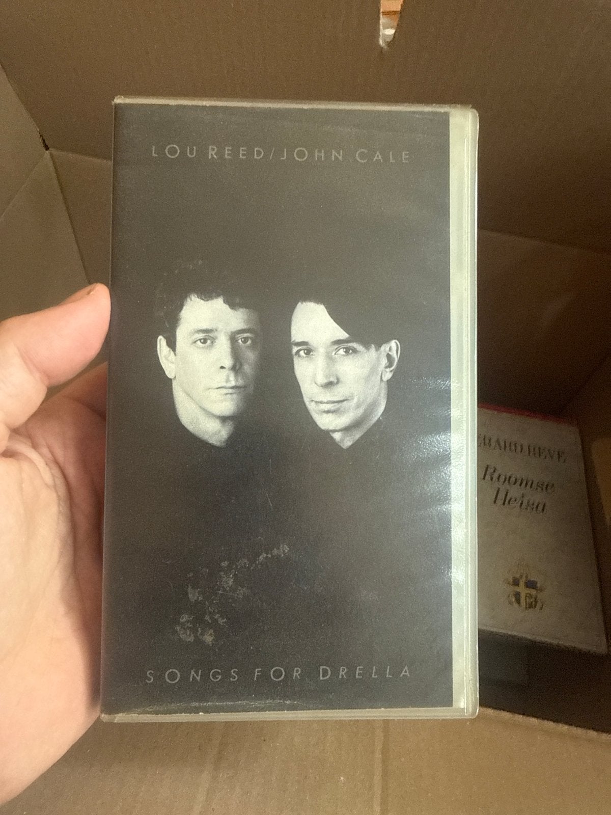 Lou Reed / John Cale - Songs for Drella vhs, Alle leeftijden, Ophalen of Verzenden, Gebruikt