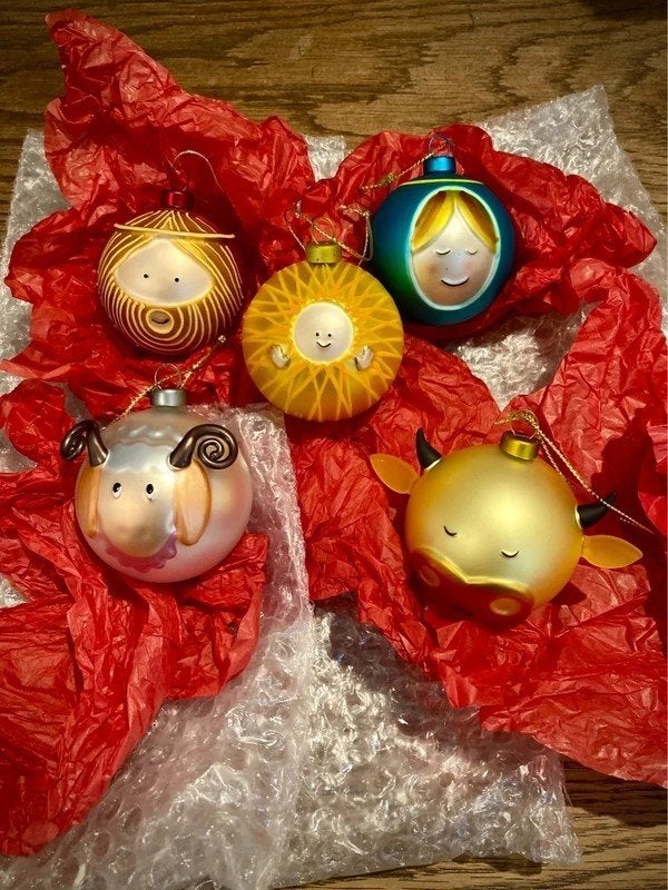 GEZOCHT: Alessi kerststal, KLEINE MAAT kerstballen, Diversen, Ophalen of Verzenden