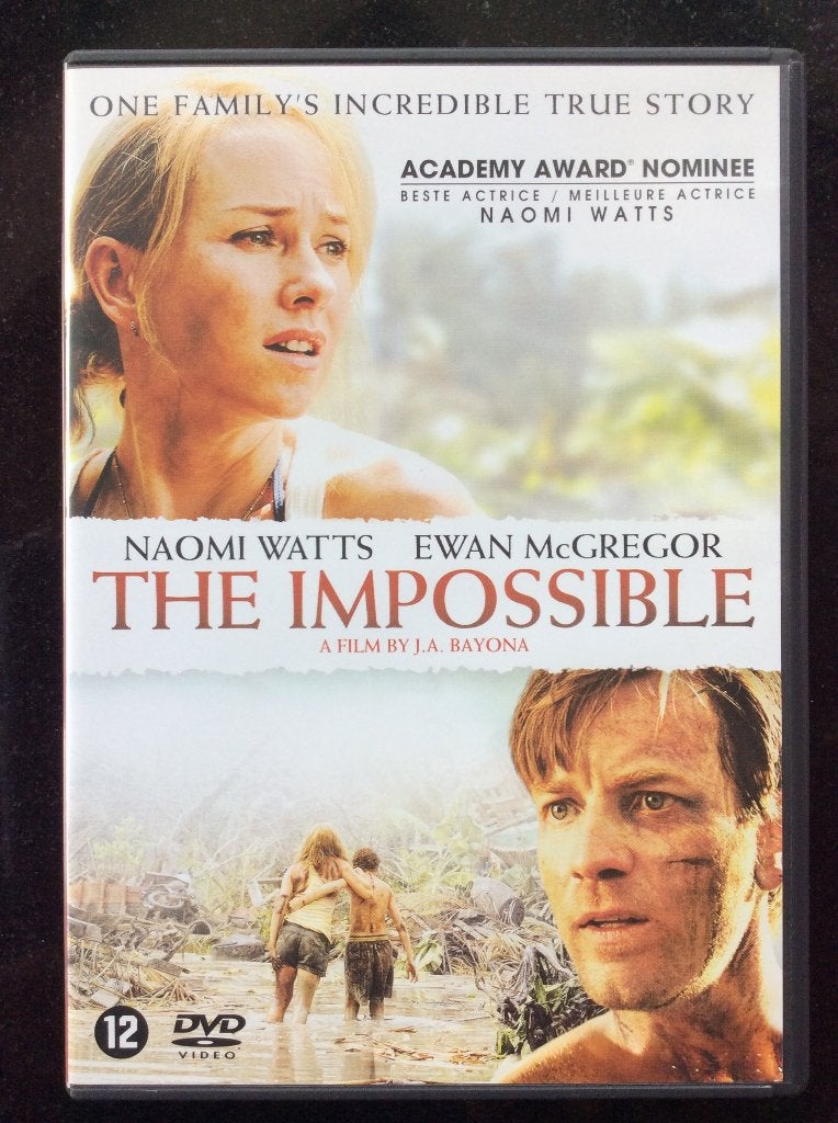 The Impossible DVD, Vanaf 12 jaar, Ophalen of Verzenden, Zo goed als nieuw, Overige genres