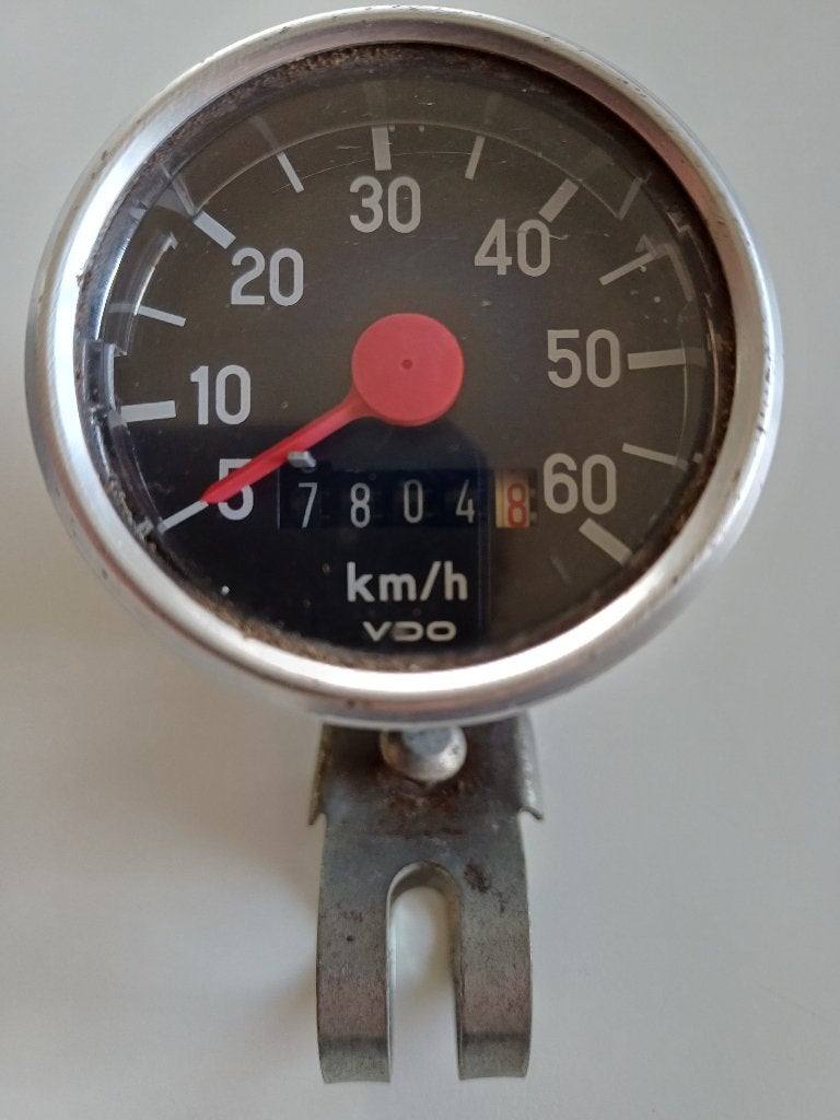 VDO 60km stuur teller gebruikt, Ophalen of Verzenden, Gebruikt, Overige typen, Overige merken