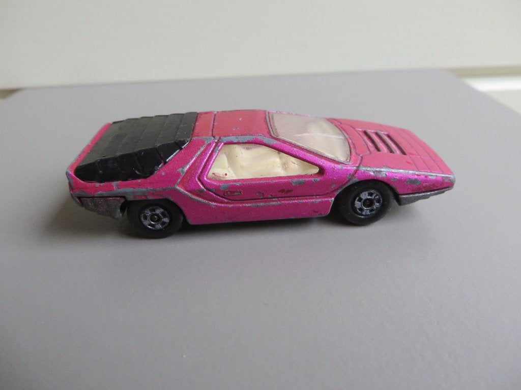 Matchbox No 75 Alfa Carabo, Ophalen of Verzenden, Gebruikt, Auto