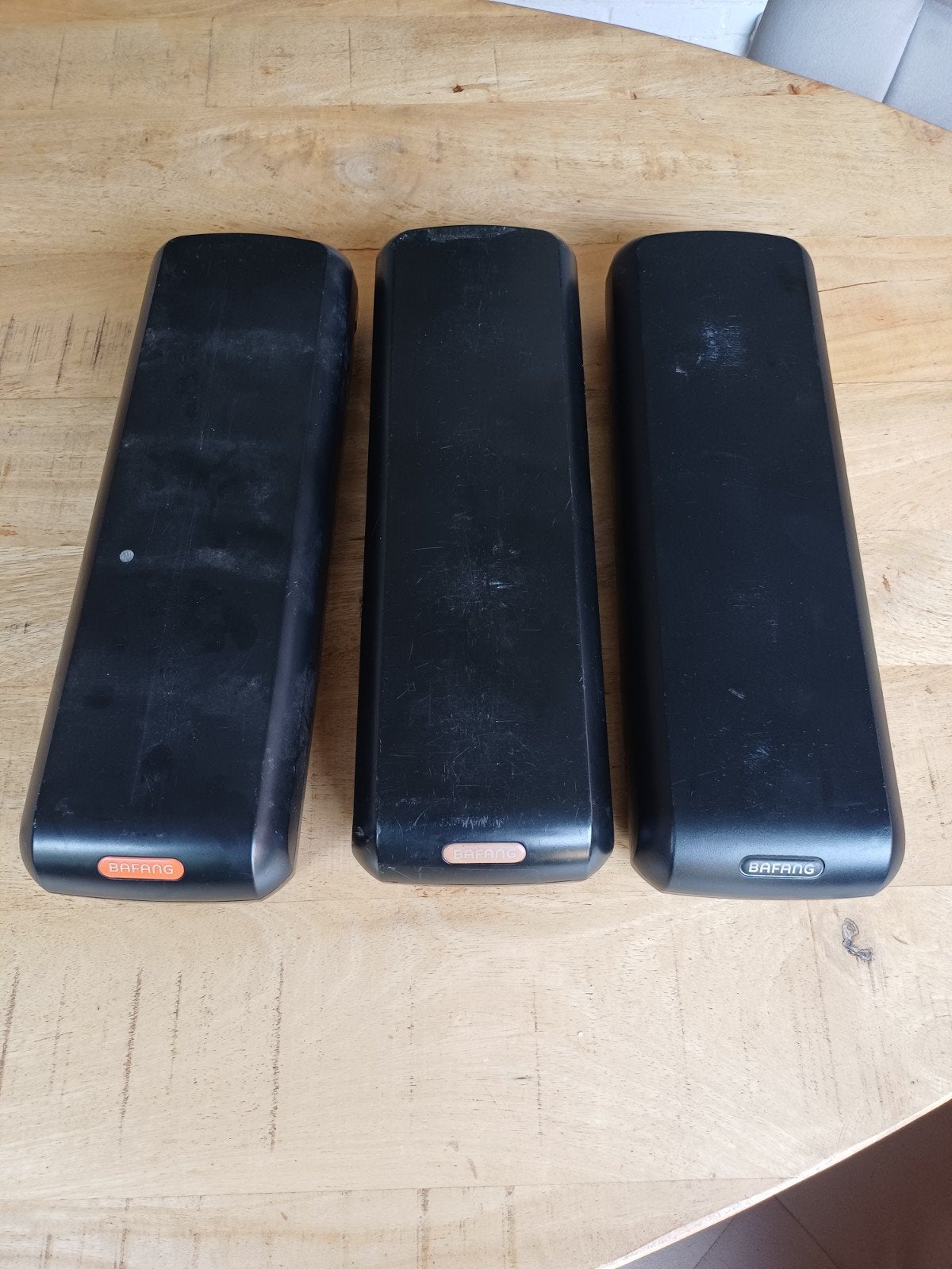 3 bafang accu's die niet goed werken