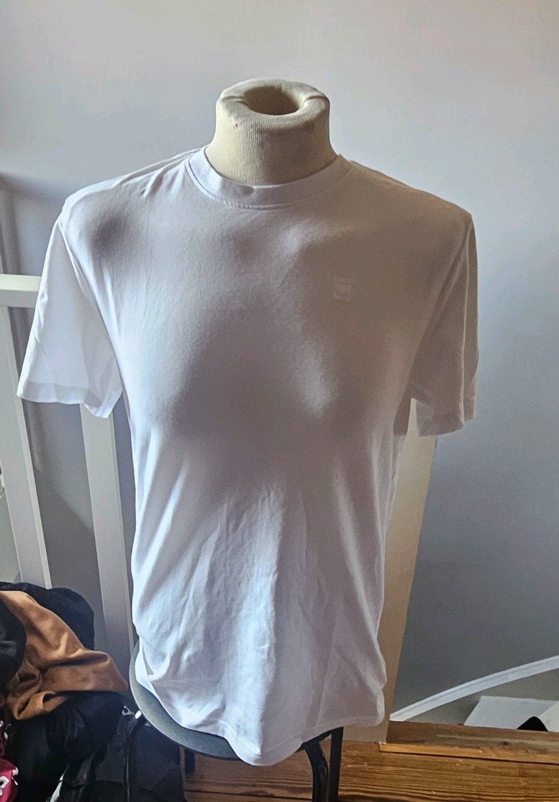 G-Star Raw wit t-shirt maat M, Kleding | Heren, T-shirts, G-Star Raw, Maat 48/50 (M), Wit, Ophalen of Verzenden