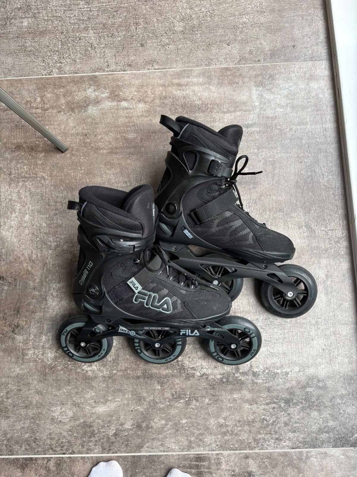 Fila Inline Skates Compo 110 - Maat 41, Ophalen, Gebruikt, Inline skates 4 wielen, Overige merken