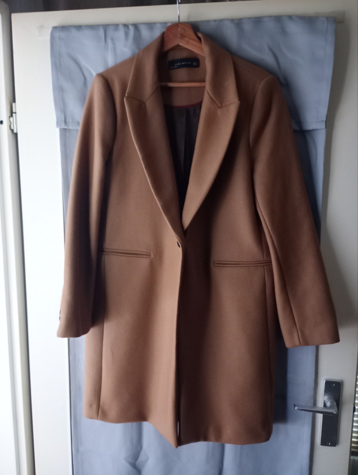 Zara camelkleurige jas - Nooit gedragen, Bruin, Zara, Maat 46/48 (XL) of groter, Nieuw