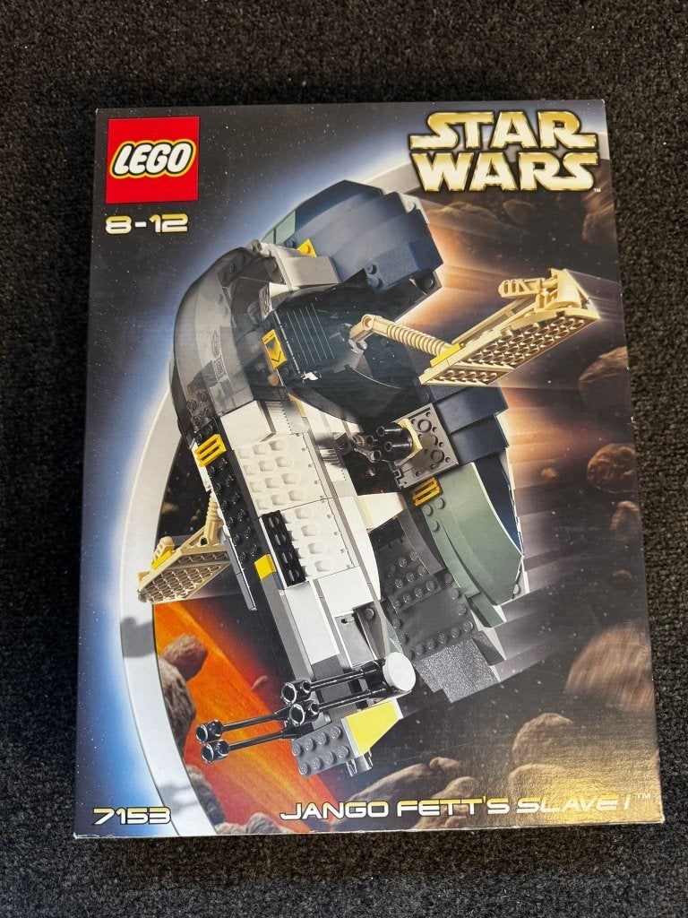 LEGO Star Wars 7153 Jango Fett’s Slave I – compleet – 2002, Inclusief instructies, Star Wars, Lego, Ophalen of Verzenden