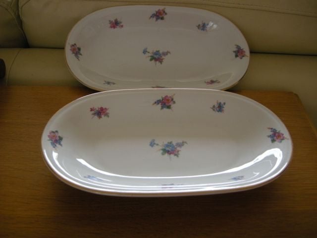 Vintage. 2 Mooie kleine schalen grootmoeders tijd, Ophalen of Verzenden
