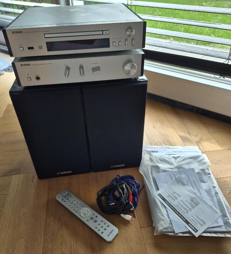 Yamaha MCR-N670D hifi systeem - MusicCast en DAB+, Overige merken, Gebruikt, Tuner of Radio, Ophalen of Verzenden
