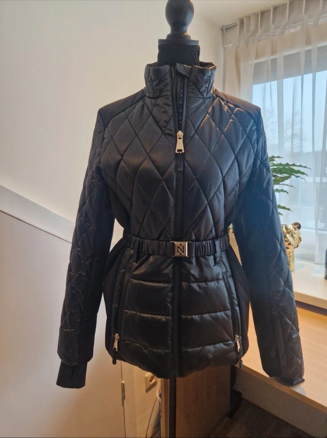 Nikkie Winter / Ski jas, Kleding | Dames, Maat 38/40 (M), Zwart, Nieuw, Ophalen of Verzenden