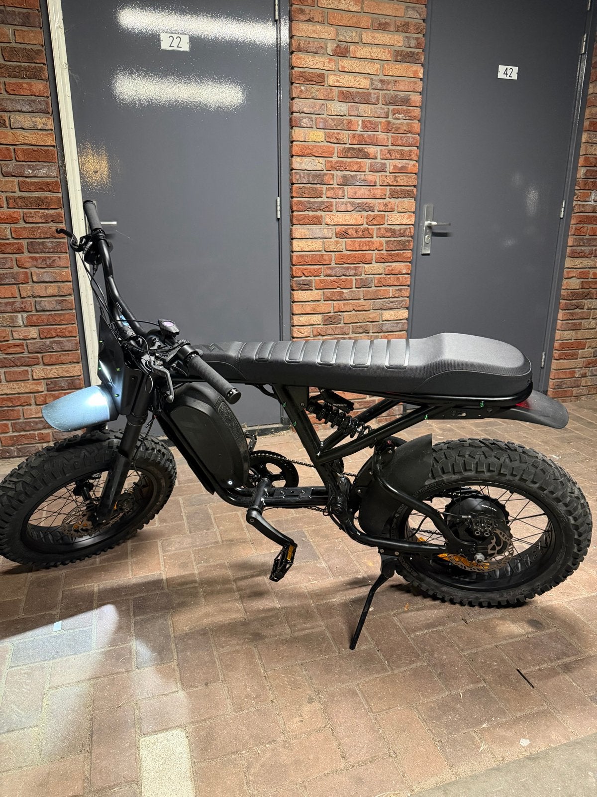 Super 73 R Adventure groene details, Ophalen, Zo goed als nieuw, Overige merken