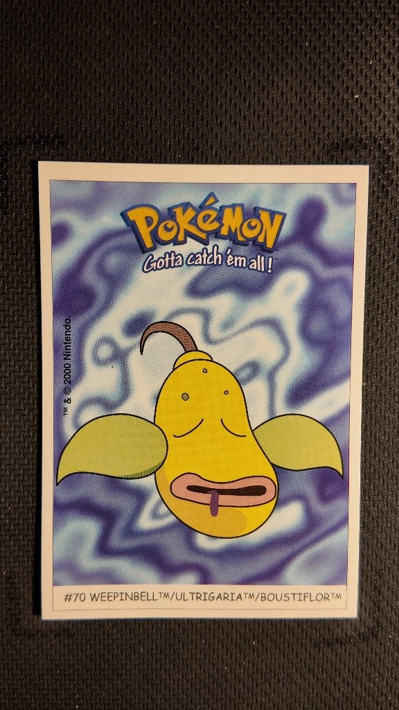 weepinbell 70 dunkin boomer | Pokemon kaart, Ophalen, Losse kaart