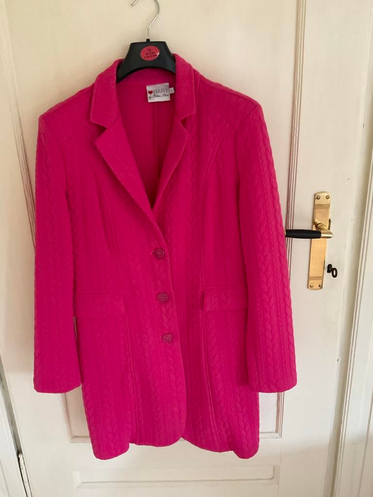 Hart by Helena Hart roze jasje/blazer, maat L, Ophalen of Verzenden, Zo goed als nieuw, Maat 42/44 (L), Roze