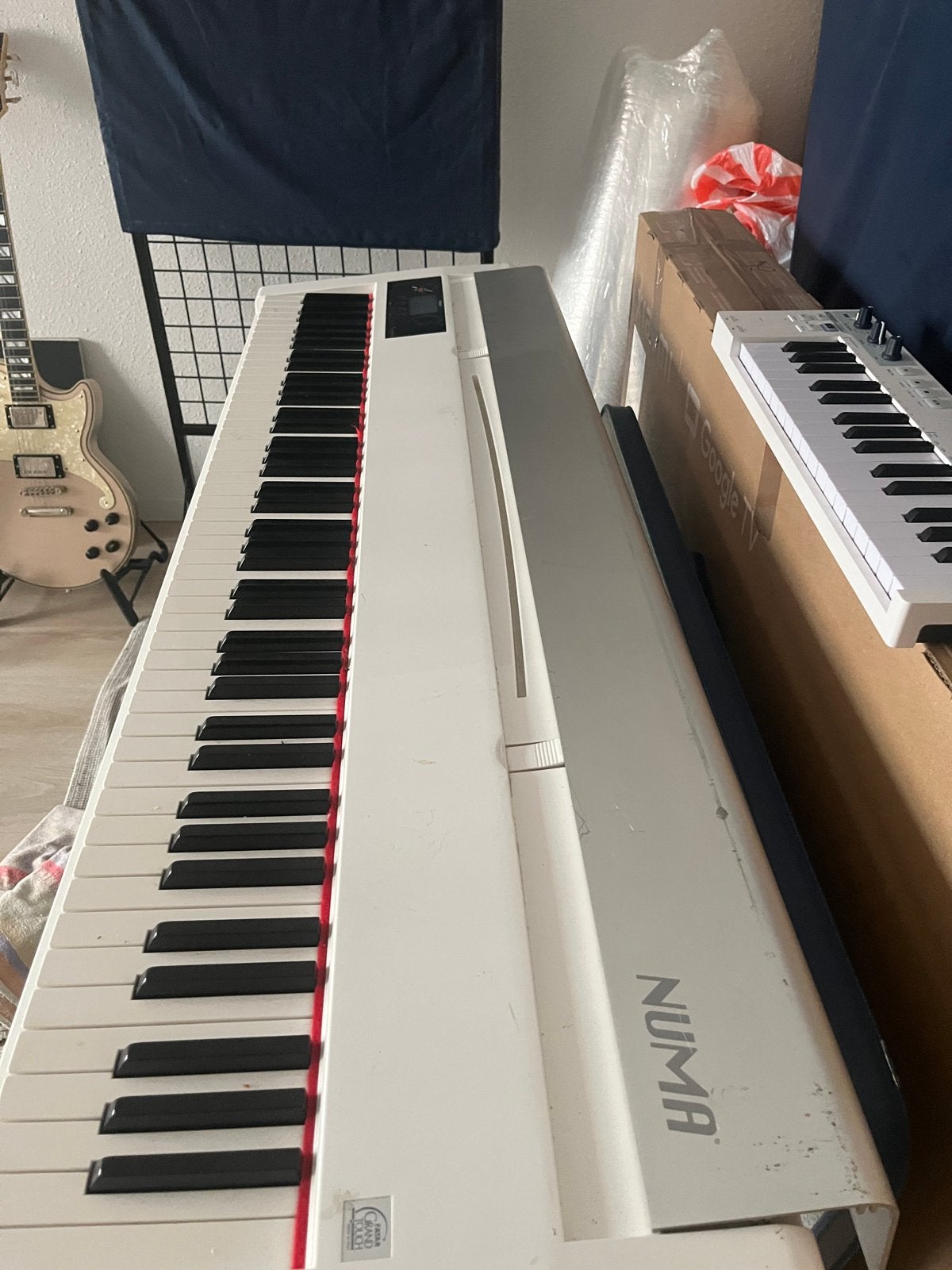Numa 88 toetsen hamer gewogen keyboard met standaard, Gebruikt, 88 toetsen, Met standaard, Ophalen