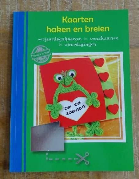Kaarten haken en breien Zelf kaarten maken boek M. Altmeyer, Verzenden, Zo goed als nieuw, Overige thema's, Overige typen