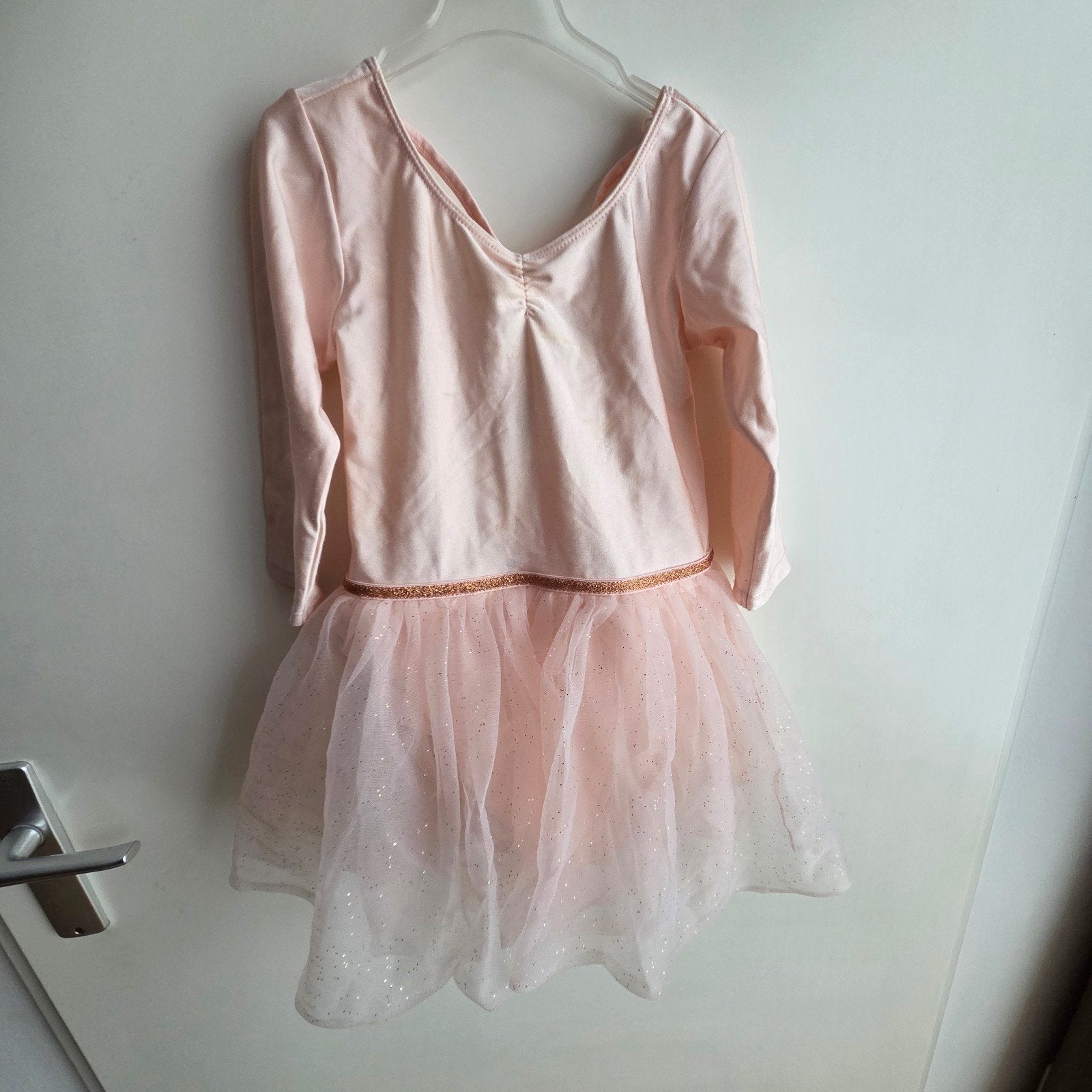 H&M Roze Balletjurkje Maat 122/128, Ophalen, Zo goed als nieuw, H&M, Meisje
