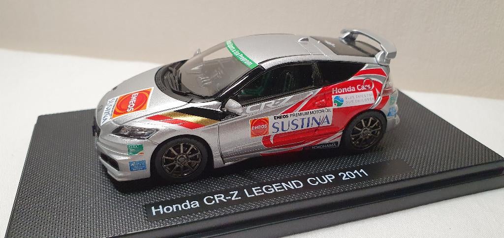 Ebbro Honda CR-Z Legend cup 2011 zilver, Ophalen of Verzenden, Nieuw, Auto, Overige merken