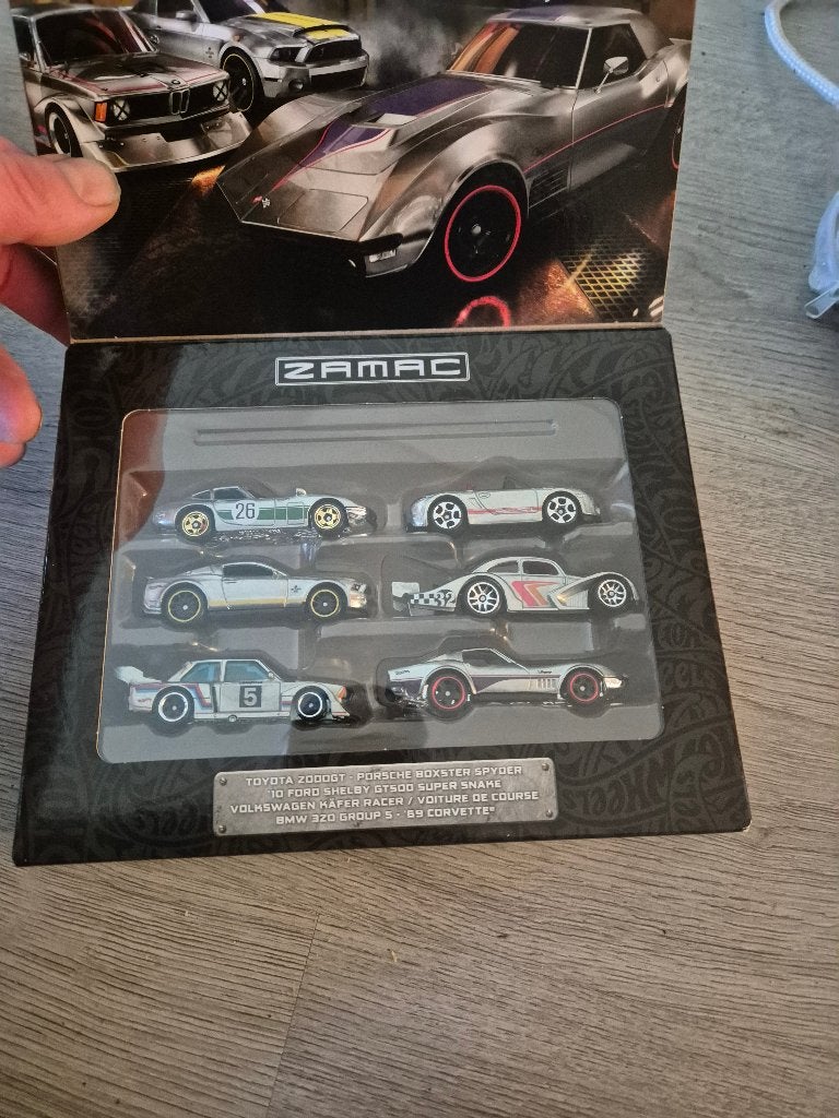 Hot Wheels Silver Series Zamac Auto's 6-pack, Ophalen of Verzenden, Nieuw, Auto