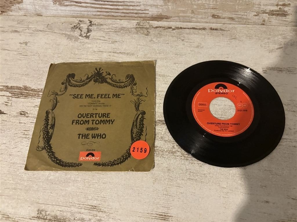 The Who – See Me Feel Me / Overture From Tommy [2159], Ophalen of Verzenden, Zo goed als nieuw, Pop