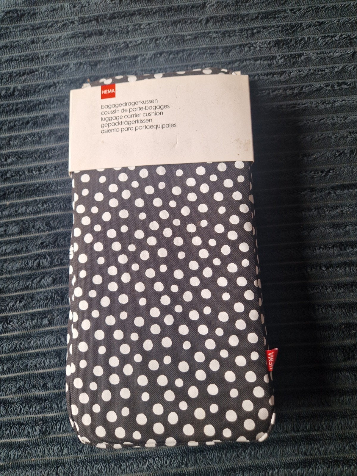 Hema bagagedragerkussen met stippen, Ophalen of Verzenden, Nieuw