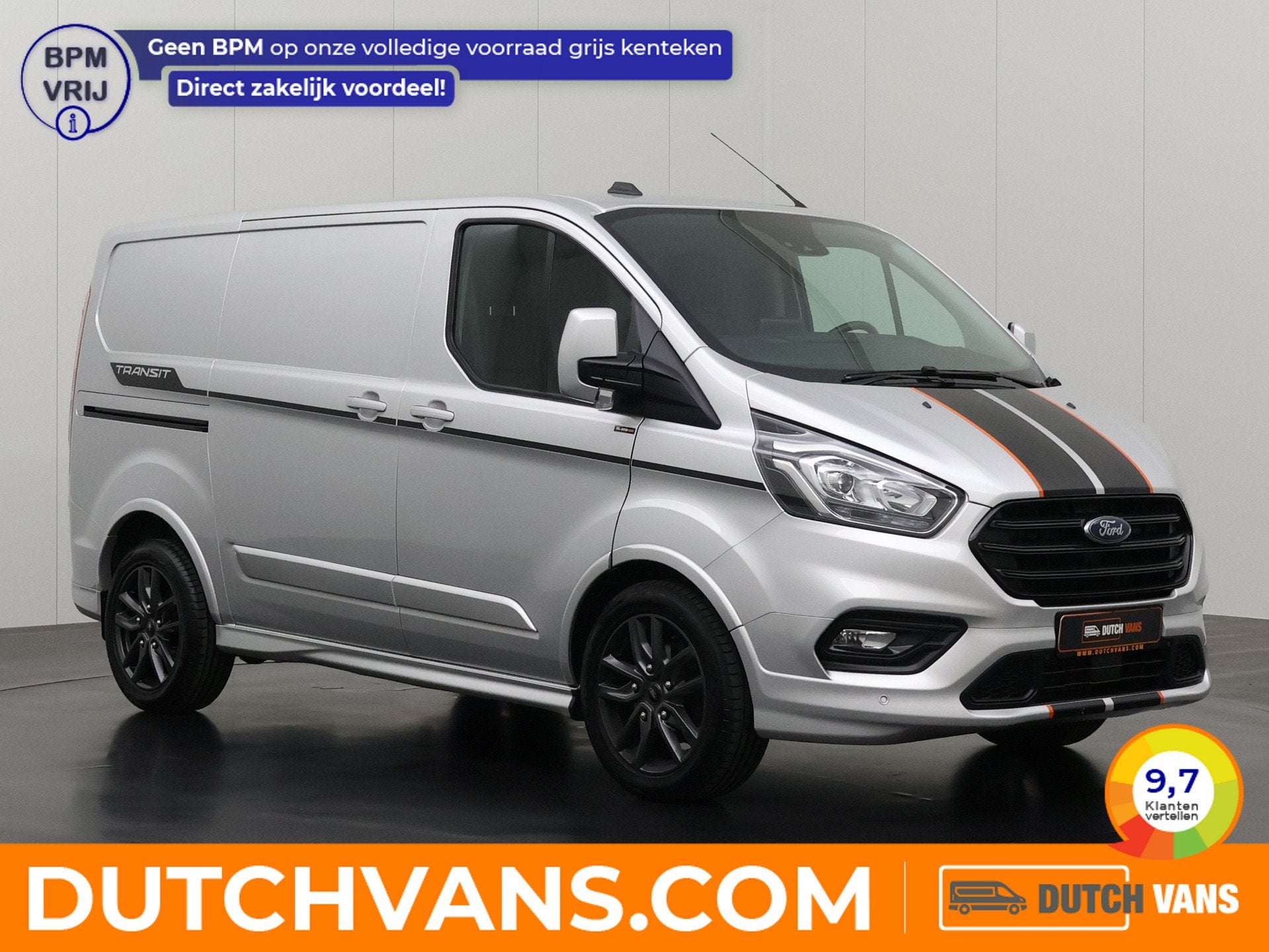 Ford Transit Custom 2.0TDCi 170PK Automaat Sport | Trekhaak, Automaat, Dealer onderhouden, Gebruikt, Leder