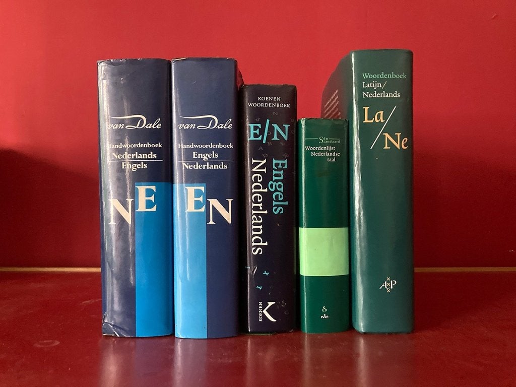Woordenboeken Latijn, Engels, Nederlands, Gelezen, Latijn, Koenen of Wolters, Ophalen of Verzenden