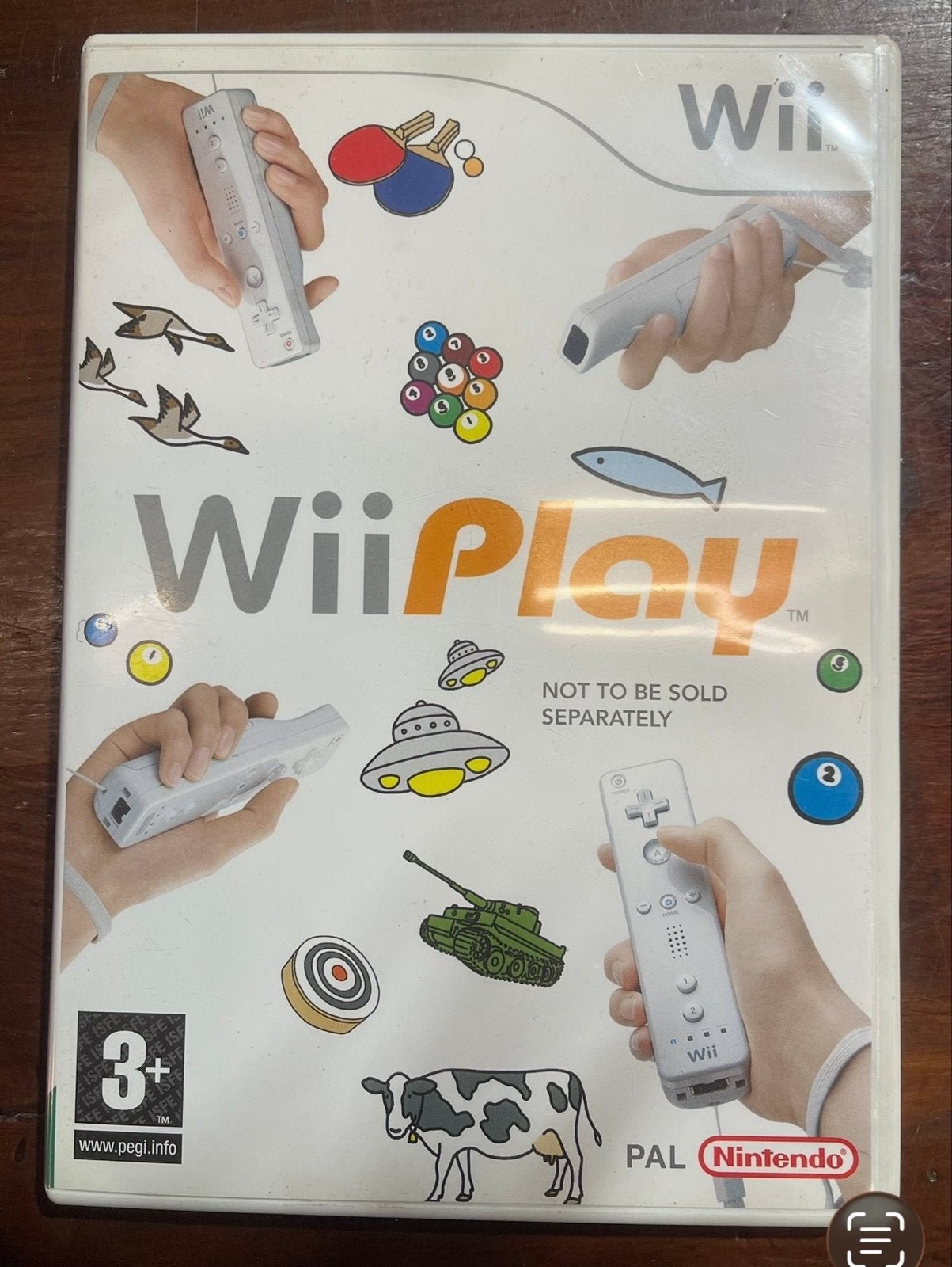Wii Play - Nintendo Wii (PAL) - Inclusief handleiding, Spelcomputers en Games, Gebruikt, Overige genres, 2 spelers, Eén computer