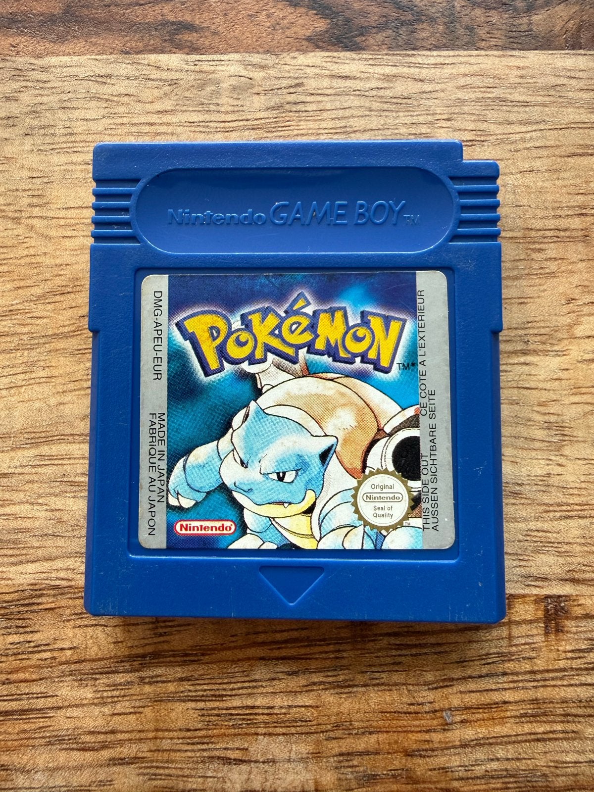 Nintendo Game Boy Pocket Groen met Pokémon Blue, 1 speler, Ophalen of Verzenden, Zo goed als nieuw, Role Playing Game (Rpg)