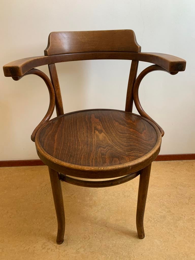 Orginele Thonet cosmos antieke stoel jaren 20, Antiek en Kunst, Antiek | Meubels | Stoelen en Banken, Ophalen