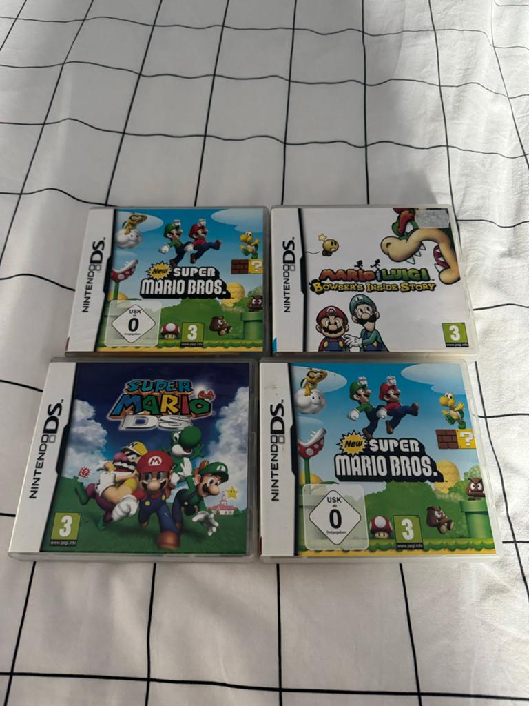 Nintendo DS Mario Games, Gebruikt, 1 speler, Ophalen of Verzenden, Vanaf 3 jaar