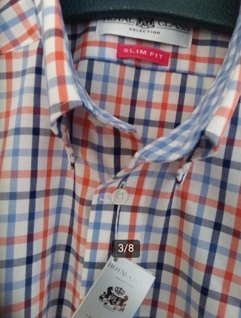 Royal Class Slim Fit Overhemden. Verschillende maten. Nieuw., Kleding | Heren, Overhemden, Ophalen of Verzenden, Nieuw