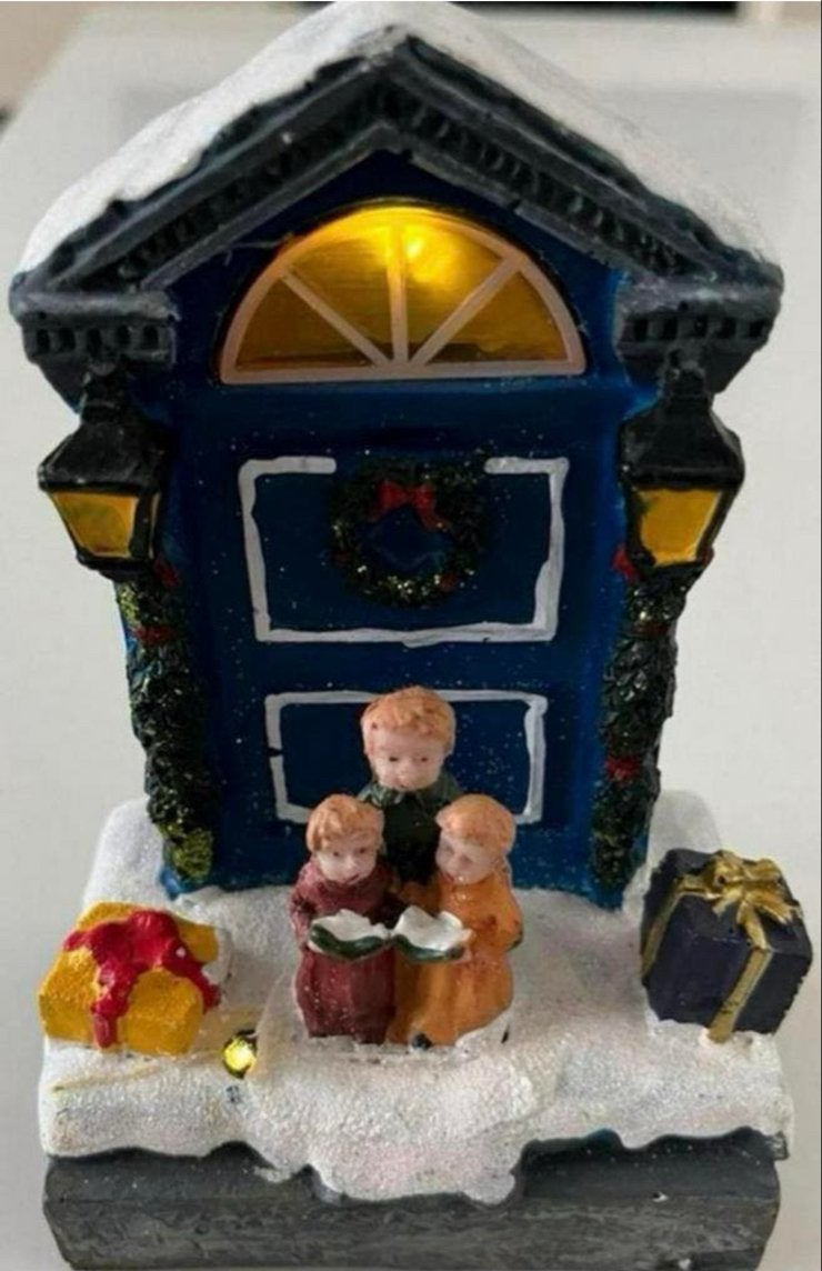 Super leuke kerst deur met verlichting (schuifknop), Ophalen of Verzenden, Zo goed als nieuw