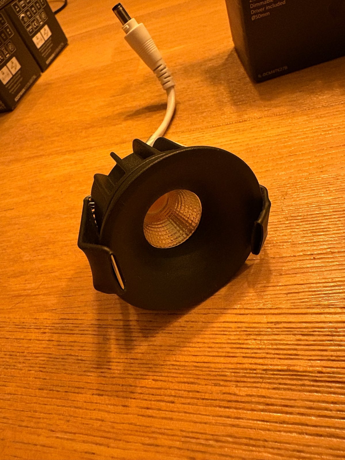 Interlight Camicro dimbare (veranda) LED Inbouwspots, Metaal, Overige merken, Zwart, Nieuw