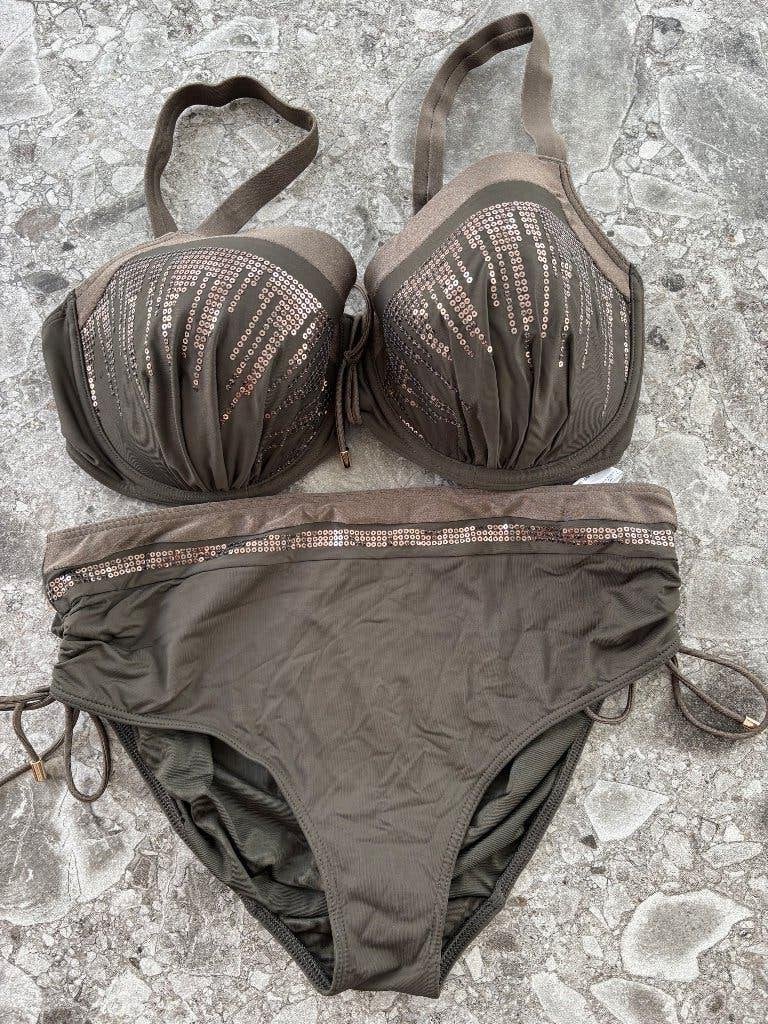 Primadonna Swim bikini 80F/40 khaki groen, Verzenden, Zo goed als nieuw, Bikini, Primadonna