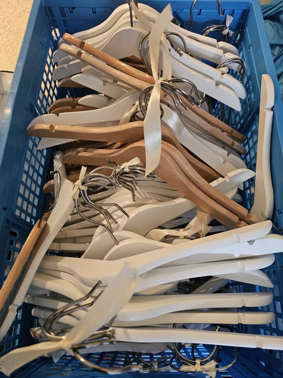 kinder kledinghangers, Ophalen, Zo goed als nieuw, Hout, Kinderen