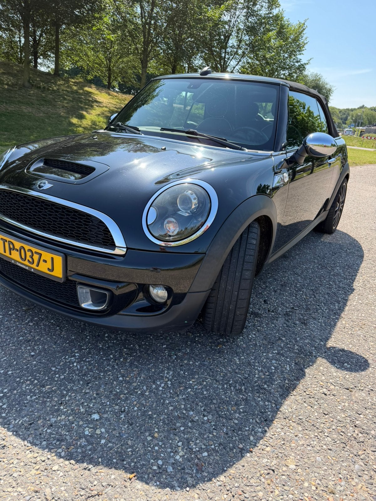 Mini Cabrio 1.6 184pk Aut. 2011 Zwart, Auto's, 15 km/l, 4 cilinders, Cabriolet, 4 stoelen