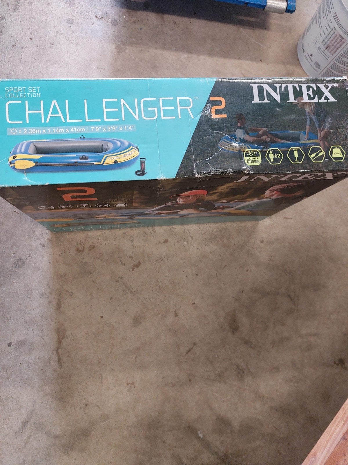 Intex Challenger 2 opblaasboot - Nieuw in doos, Ophalen, Nieuw