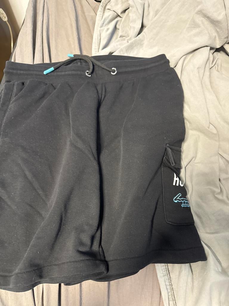 Hoodrich Cargo Shorts Zwart - Maat M, Ophalen, Gedragen, Maat 48/50 (M), Zwart