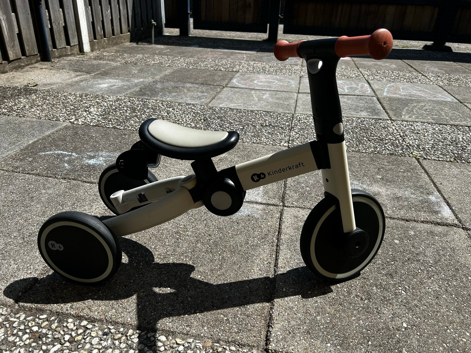 Kinderkraft 3-in-1 Driewieler / Loopfiets, Ophalen, Gebruikt, Verstelbare zitting