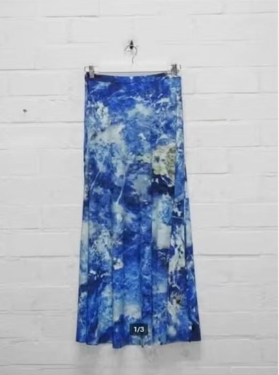 Irie Wash - Prachtige rok travelstof maat S - Nieuw €280, Kleding | Dames, Rokken, Irie Wash, Blauw, Nieuw, Ophalen of Verzenden