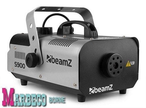Rookmachine, Smoke machine incl. afstandsbediening S900, Rookmachine, Nieuw, Info@marbeco.nl, BeamZ