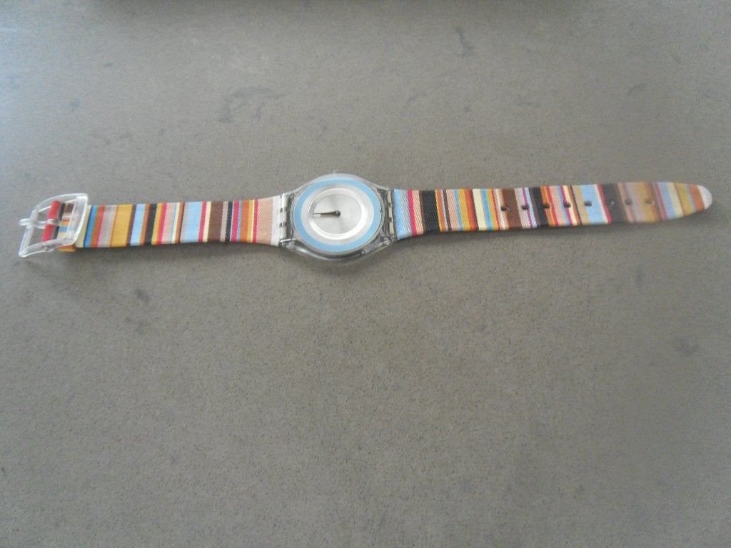 vintage, retro swatch horloge, Kunststof, Swatch, Kunststof, Ophalen of Verzenden