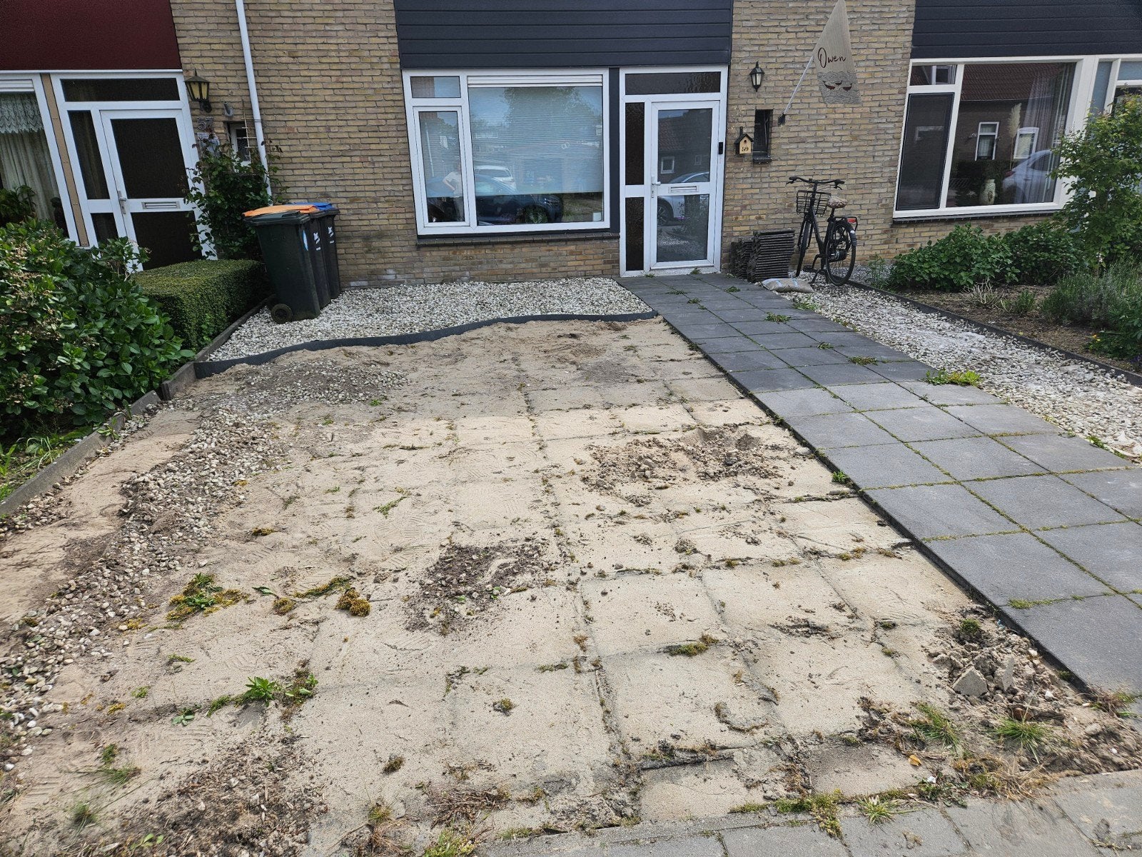 Gratis wit/bouw zand, Tuin en Terras, Zand, Ophalen, Ophoogzand