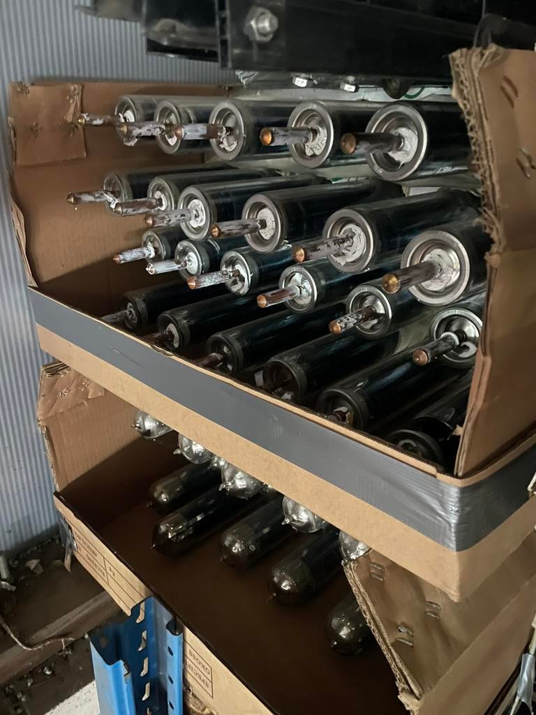 Heatpipes 2x30 hoog rendament 2x24 zonboiler zoncollector, Ophalen, Gebruikt