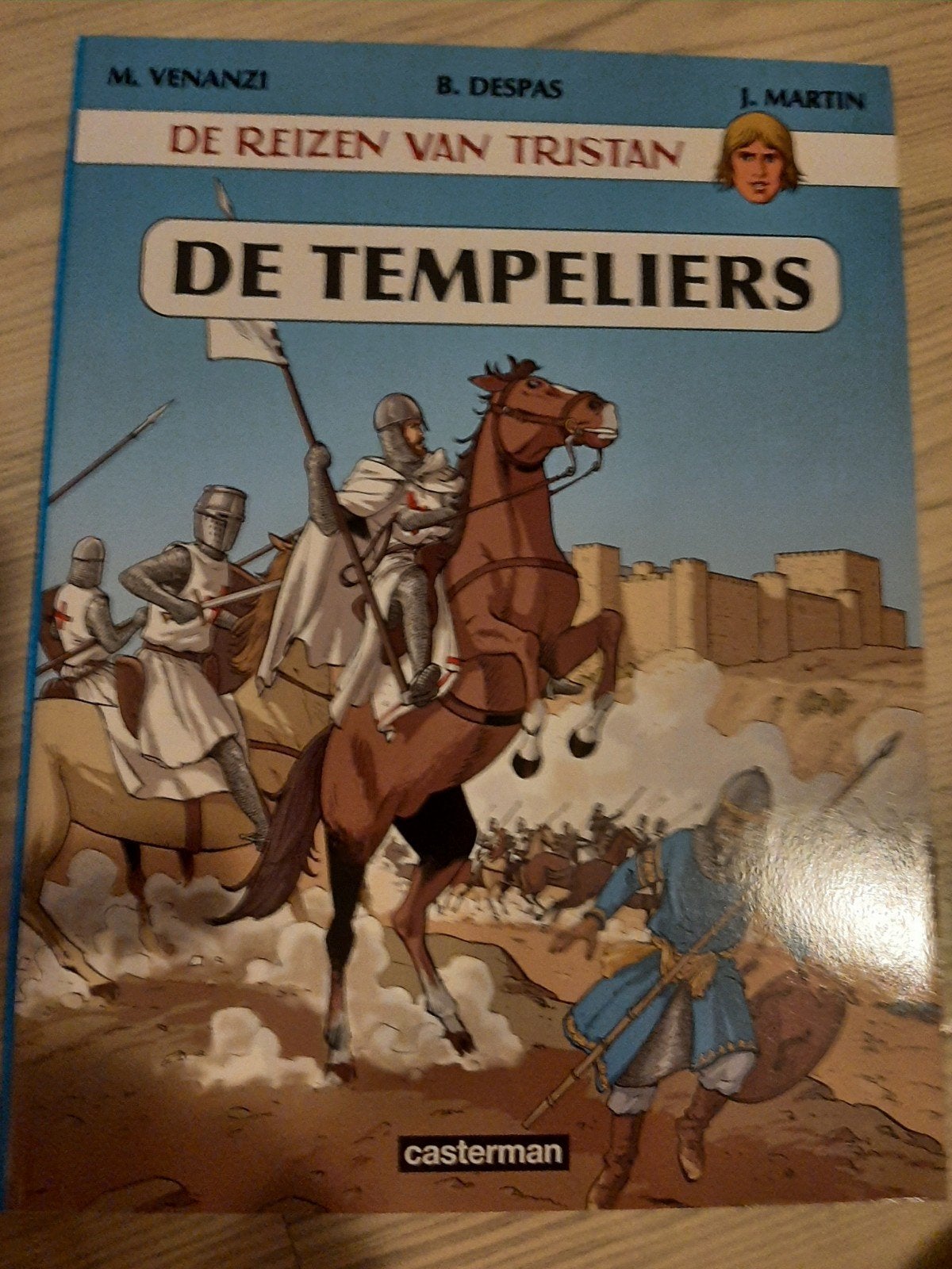 De Reizen van Tristan: De Tempeliers - Jacques Martin, Ophalen of Verzenden