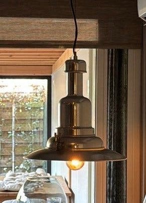 IKEA Ottava hanglamp, vintage scheepslamp-stijl, Ophalen, Gebruikt, Industrieel landelijk, Metaal