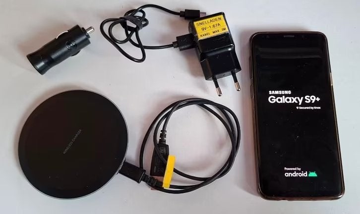 GSM Samsung S9 Plus, 64 GB, Ophalen of Verzenden, Gebruikt, Zwart