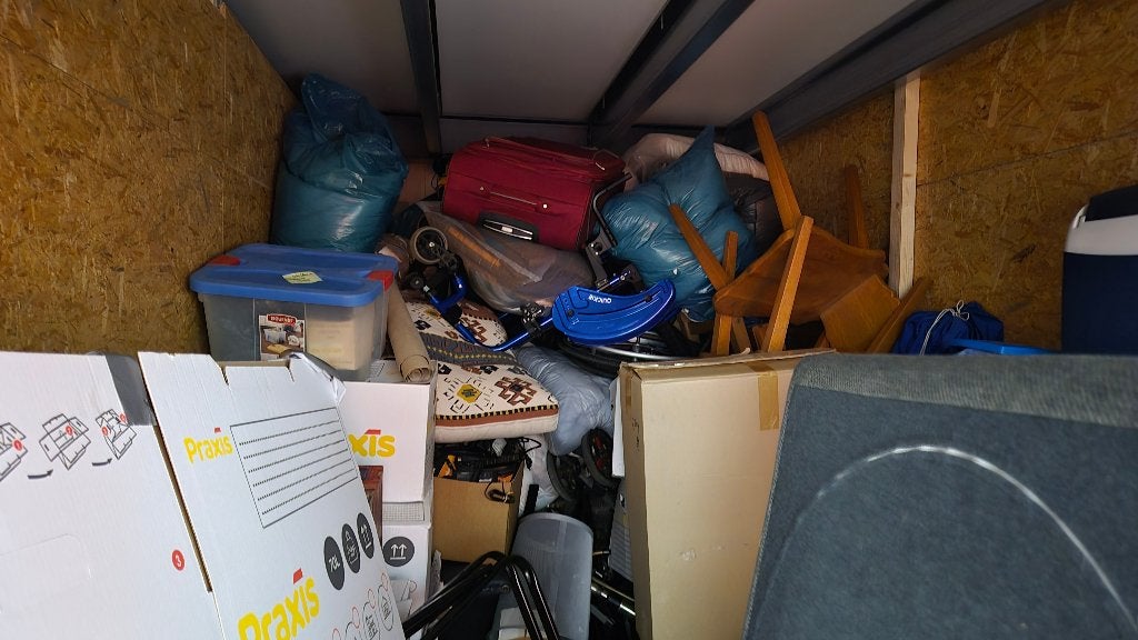 Grote Containerbox (23,5m³) tot de nok toe VOL!, Diversen, Ophalen, Gebruikt